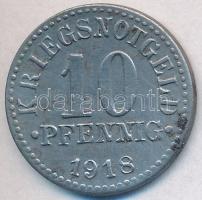 Németország / Weimari Köztársaság / Braunschweig 1918. 10pf Fe T:2- Germany / Weimar Republic / Braunschweig 1918. 10 Pfennig Fe C:VF