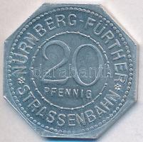 Németország / Nürnberg ~1920. 20pf Al "Albrecht Dürer" T:2 Germany / Nürnberg ~1920. 20 Pfennig Al "Albrecht Dürer" C:XF