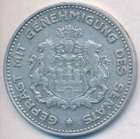 Németország / Weimari Köztársaság 1923. 1/10M "Gold-Girobank Schleswig-Holstein Részvénytársasá...