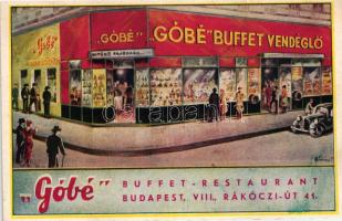 Budapest VIII. Góbé buffet vendéglő, Rákóczi út 41.