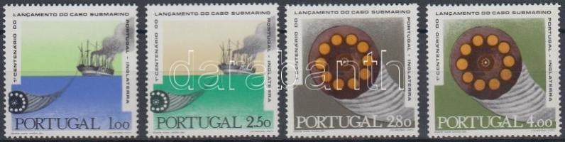 1970 Portugália és Anglia közötti tengeri kábel sor Mi 1113-1116