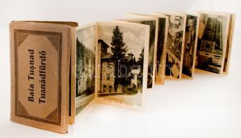 cca 1923 Baia Tuşnad/Tusnádfürdő, 16 db fényképet tartalmazó füzet, a képek alján feliratozva