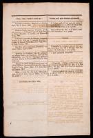 1863 Buda, A cenzúra által kiadott tiltott könyvek listája, a felsorolásban szerepel Széchenyi Istvá...