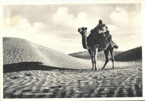 Libyan folklore in the desert, camel, Líbiai folklór, sivatag, teve