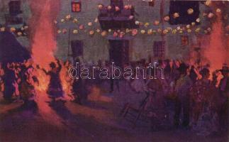 La verbena de San Juan / Bonfires of Saint John s: M. Bertuchi