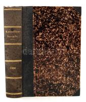 1896 Katholikus Szemle X. köt. Szerk.: Mihályfi Ákos. Bp., Athenaeum. Kicsit kopott félvászon kötésb...