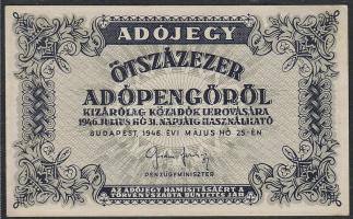 1946. 500.000Adópengő T:I