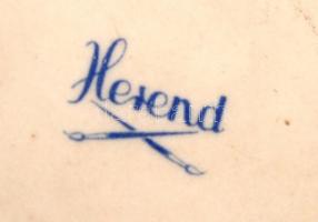 Herendi virágmintás tálka, kézzel festett, hibátlan, jelzett,tanuló minta,14x9 cm /
Herend chinaware...