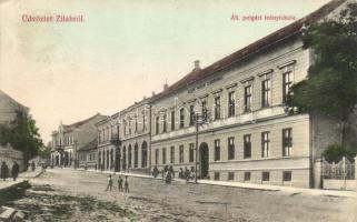 Zilah, polgári leányiskola / school