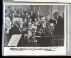 cca 1960-1970 MTI sajtófotók: Nairobi(Jomo Kenyatta), Bonn(De Gaulle és Erhard), Párizs(Jean-Paul Sa...