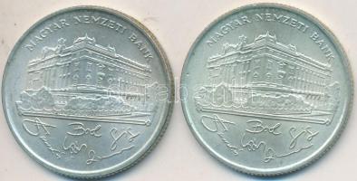 1993. 200Ft Ag "MNB" (2x) T:2