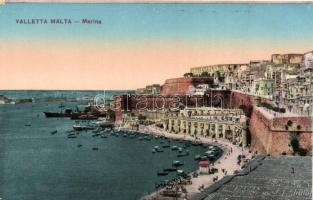 Valletta, marina / port, boats