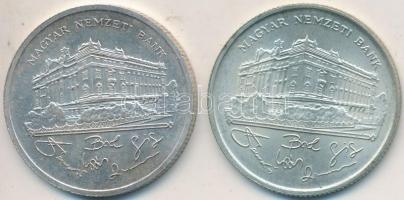 1992-1993. 200Ft Ag "MNB" (2x) T:2