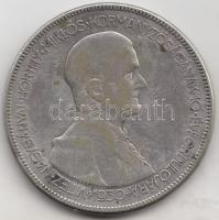 1930. 5P Ag "Horthy jobbra" T:3 Adamo P8