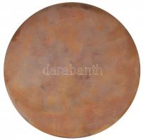 Tóth Sándor (1933-) DN "X éves egészségügyi szolgálatért" Br emlékplakett (108mm) T:2