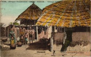 Dakar, indigenous village, folklore