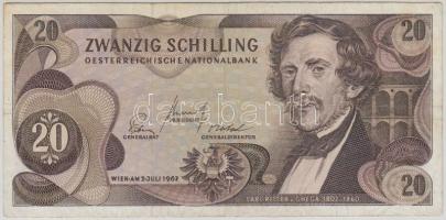 Ausztria 1967. 20Sch T:III Austria 1967. 20 Schilling C:F