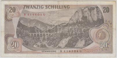 Ausztria 1967. 20Sch T:III
Austria 1967. 20 Schilling C:F