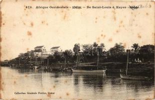 Saint-Louis, Kayes-Saldé, boats (fl)