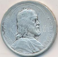 1938. 5P Ag "Szent István" T:2- Adamo P8.1