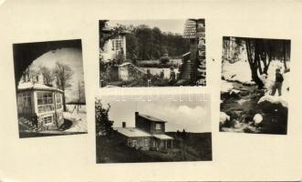 20 db MODERN fekete-fehér magyar városképes lap / 20 modern black and white Hungarian town-view post...