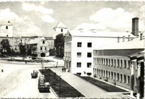 30 db MODERN fekete-fehér magyar városképes lap / 30 modern black and white Hungarian town-view post...