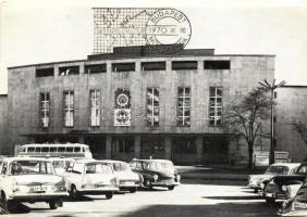 30 db MODERN fekete-fehér magyar városképes lap / 30 modern black and white Hungarian town-view post...