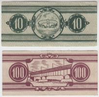 ~1960. 10 + 100 diákpénz T:II