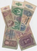30db-os vegyes magyar bankjegy tétel, közte pengők és inflációs pengők T:vegyes