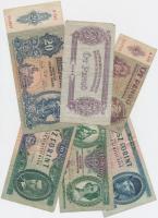 30db-os vegyes magyar bankjegy tétel, közte pengők, inflációs pengők, forintok T:vegyes