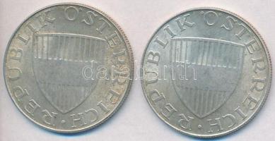 Ausztria 1973. 10Sch Ag (2x) T:2
Austria 1973. 10 Schilling Ag (2x) C:XF