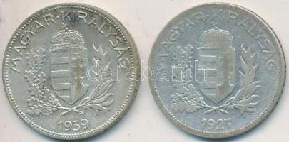 1927. 1P Ag + 1939. 1P Ag T:3,2