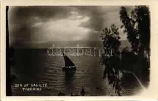 Tiberias, Sea of Galilee, sailing ship