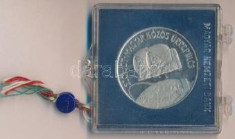 1980. 100Ft "Szovjet-magyar közös űrrepülés" T:PP Eredeti plombált MNB plasztiktokban