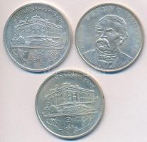 1992-94. 200Ft Ag "MNB" / "Deák" (3x) T:2