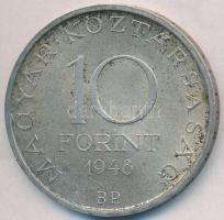 1948. 10Ft Ag "Széchenyi" T:2-