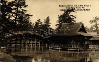 Aki, Itsukashima Jinsha, Tenjinsha Shrine, Arched bridge