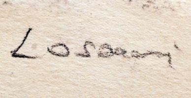 Losonczi jelzéssel: Tengerpari város. Vegyes technika, papír, 19×30 cm