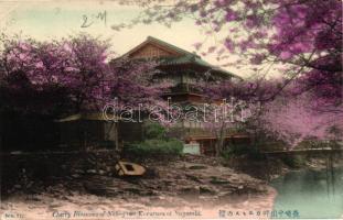 Nagasaki, Cherry blossoms of Nakagawa Karurusu (EK)