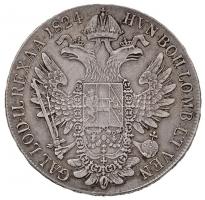 Ausztria 1824C Tallér Ag "II. Ferenc" Prága (28g) T:2-,3 
Austria 1824C Thaler Ag "Fr...