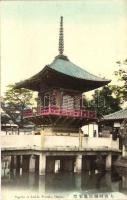 Osaka, Pagoda at Amida Temple