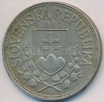 Szlovákia 1941. 20K Ag "Cirill és Metód" T:2 
Slovakia 1941. 20 Korun Ag "St. Kyrill ...