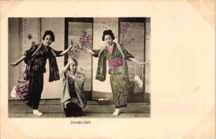 Danseuses / Japanese geishas dancing
