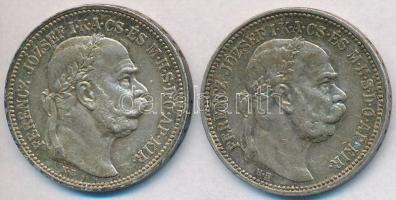1915. 1K Ag "Ferenc József" (2x) T:2