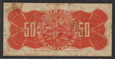 Kuba/spanyol gyarmat 1896. 50c T:II R!
