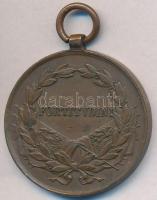 1917. Bronz Vitézségi Érem "IV. Károly / Fortitudini" mellszalag nélkül. Szign: Kautsch T:...