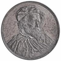 DN "Tennyson" fém emlékérem. Szign.: I.R.T. (60mm) T:2- ND "Tennyson" metal medallion. Sign.: I.R.T (60mm) C:VF