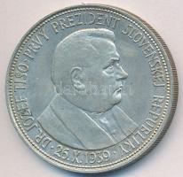 Szlovákia 1939. 20K Ag "Tiso" T:2 Slovakia 1939. 20 Korun Ag "Tiso" C:XF