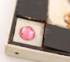 Jelzés nélkül: kézzel festett női porté,elefánt csont, miniatűr, antik keretben,  95x105mm