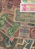 Kis hagyaték tétel 26db magyar + 2db külföldi bankjegy, régi és új T:többségében II+ csak egyszer hajtott,III+
